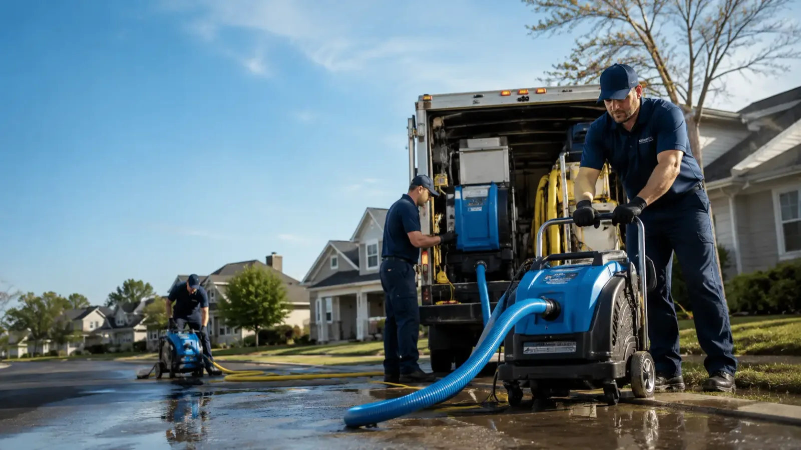 Flood Damage Cleanup in Mendocino, CA
